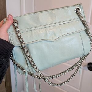 Teal Rebecca Minkoff shoulder bag